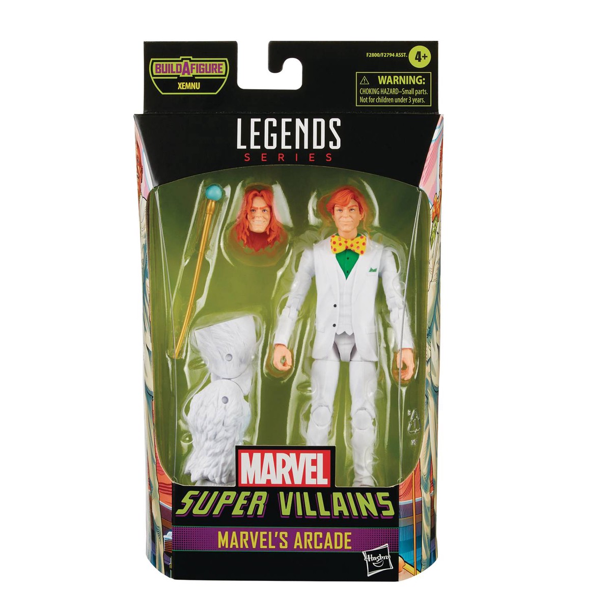 MARVEL VILLAINS LEGENDS 6IN ARCADE AF