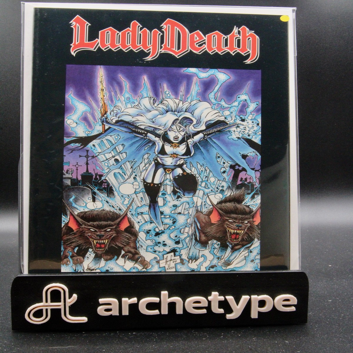 Lady Death TP 1 Chaos Comics 1990 85 VF Trade Paperback Graphic Novel