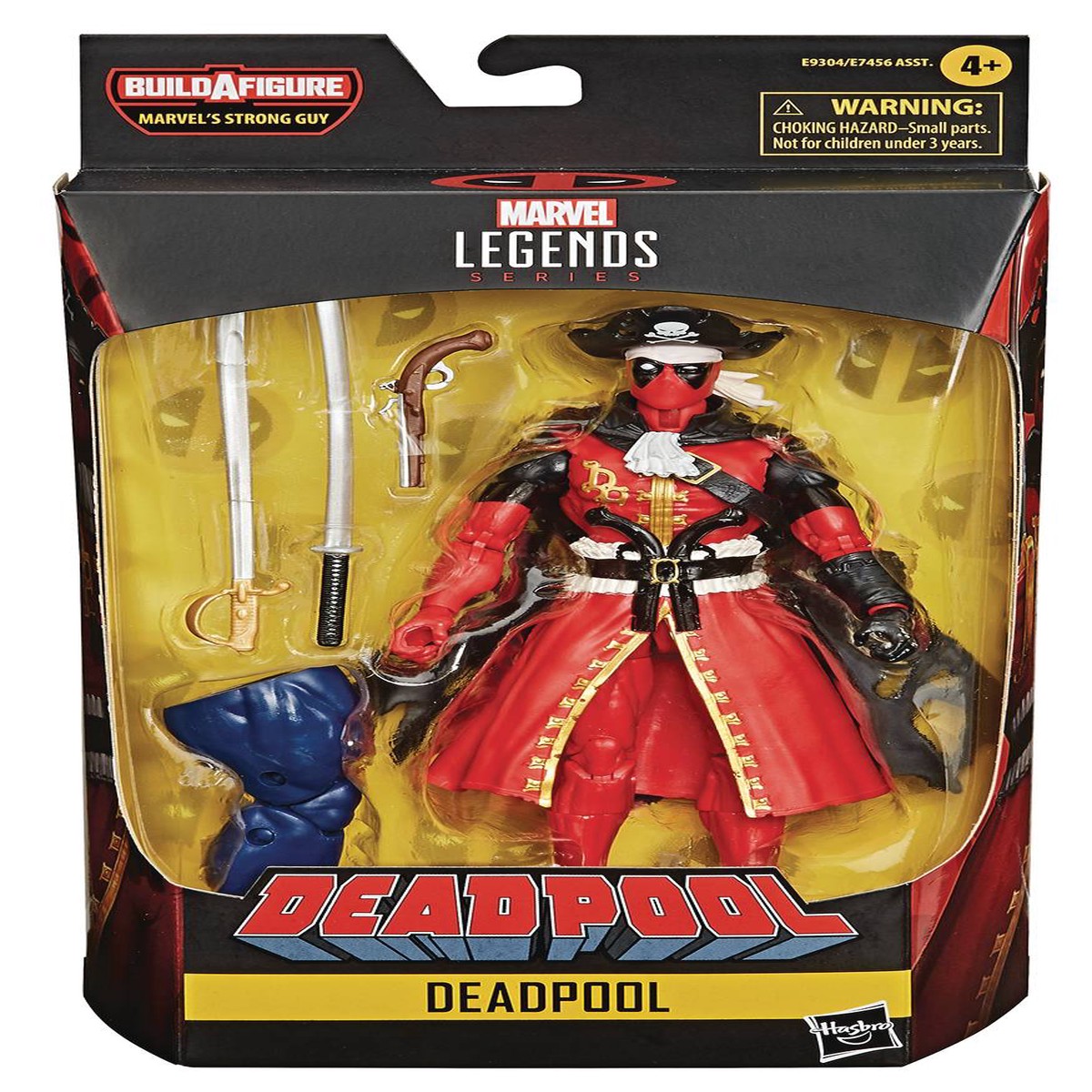MARVEL DEADPOOL LEGENDS 6IN PIRATE DEADPOOL AF