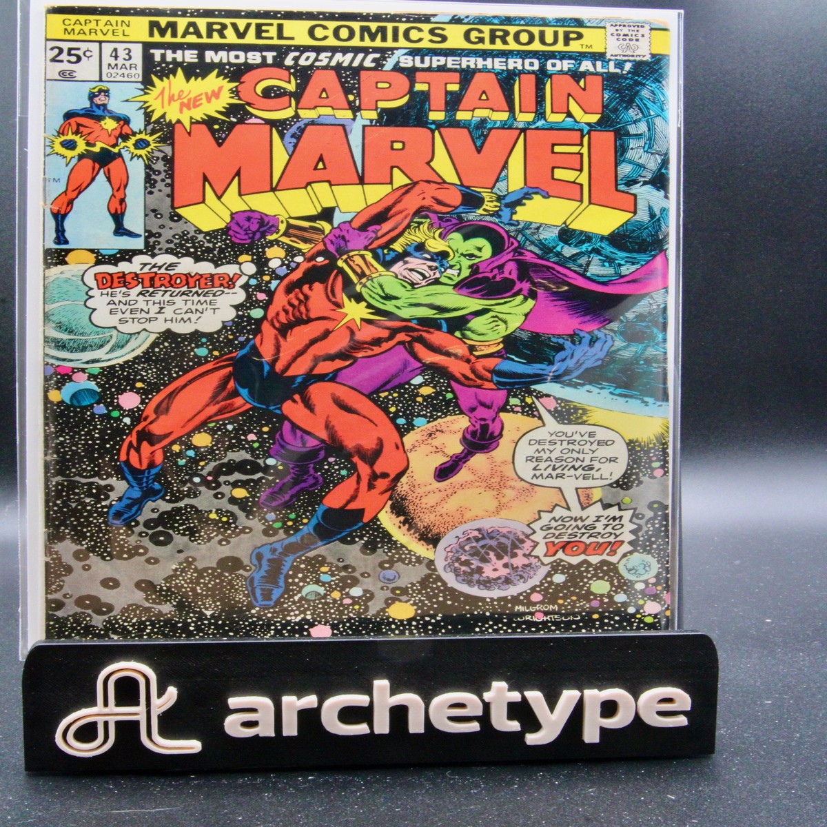 Captain Marvel 43 Marvel (1976)