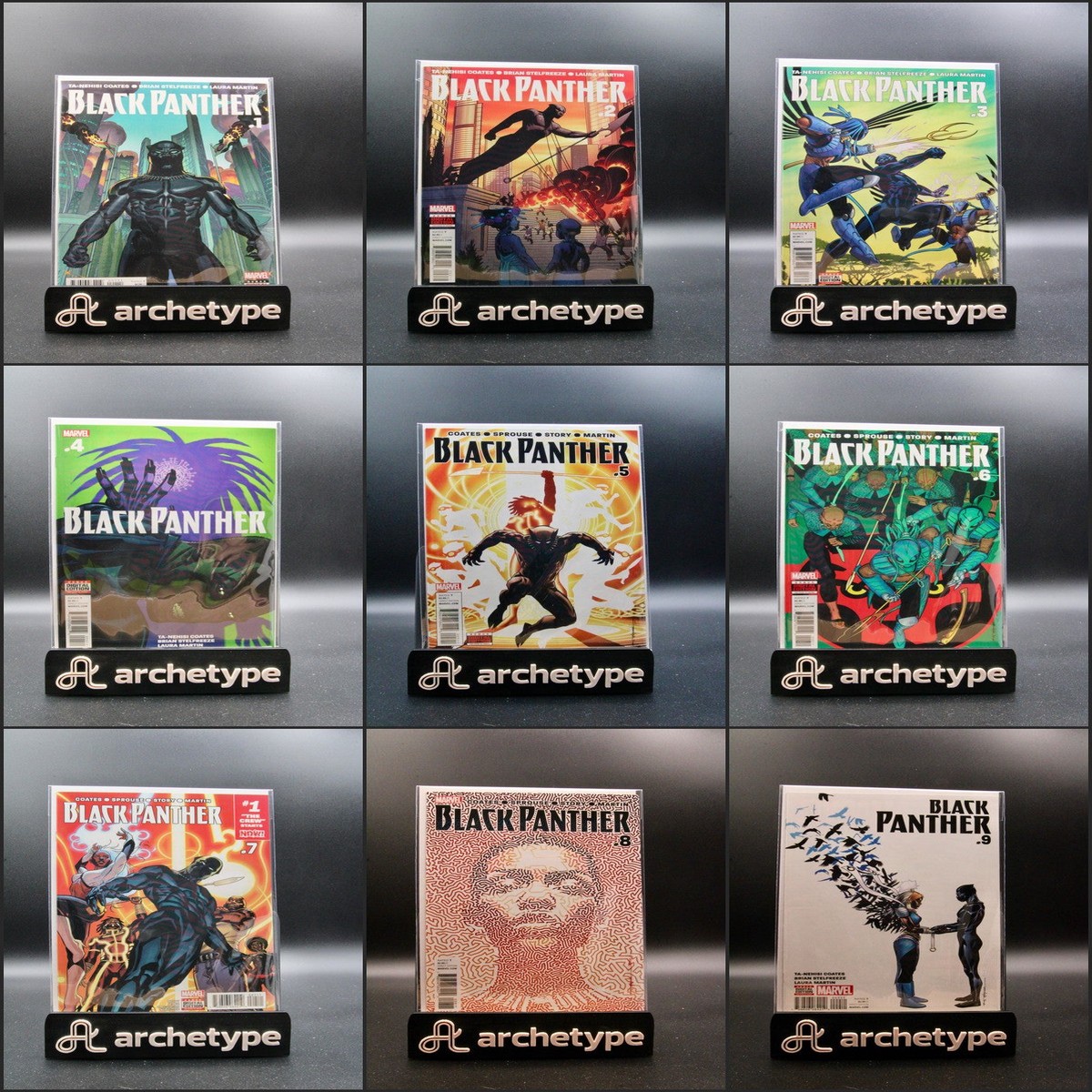Black Panther 1-18 Marvel (2017) Full Run NM Average