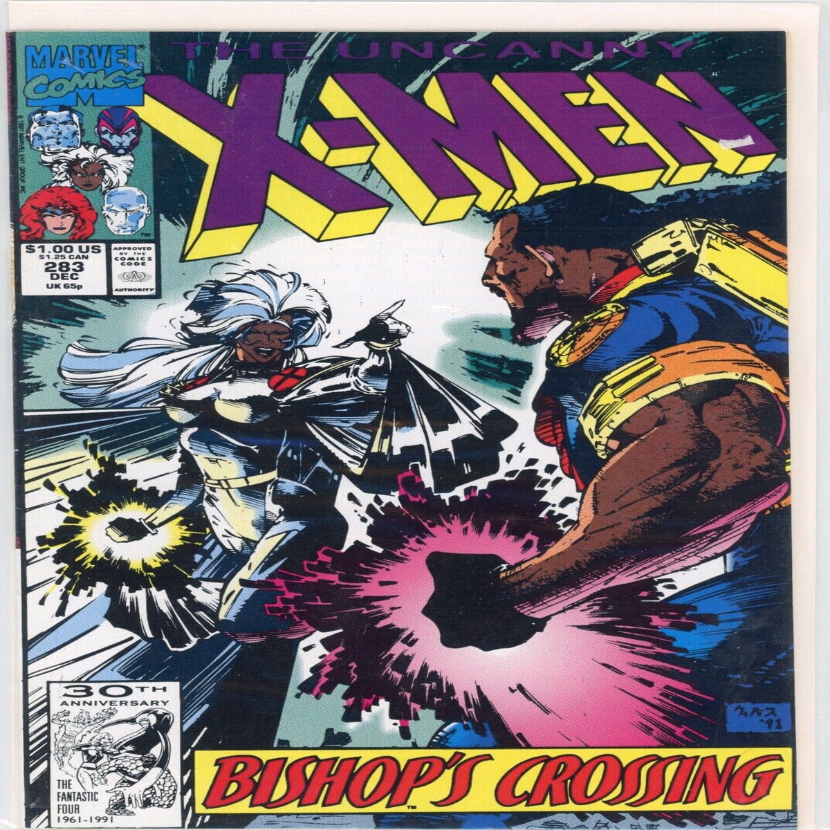 Uncanny X-Men 283 Marvel Comics (1991)