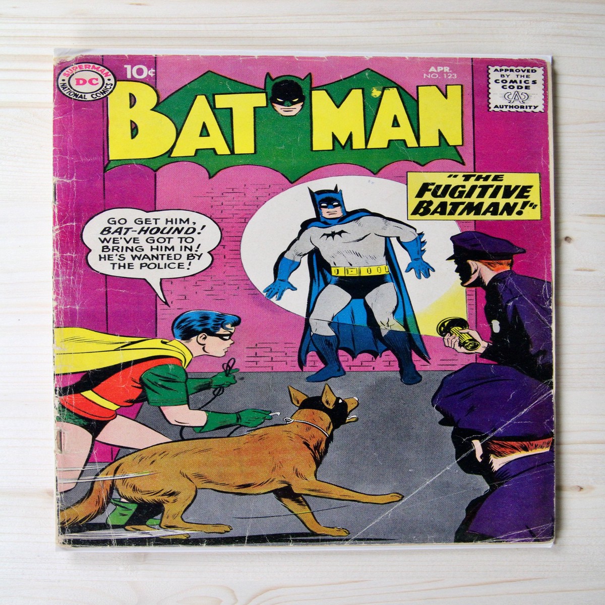 Batman 123 Editorial Novaro (1959) 40 VG