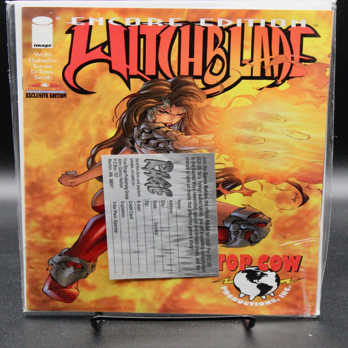 American Entertainment Encore Edition of Witchblade 2 Image (1997)