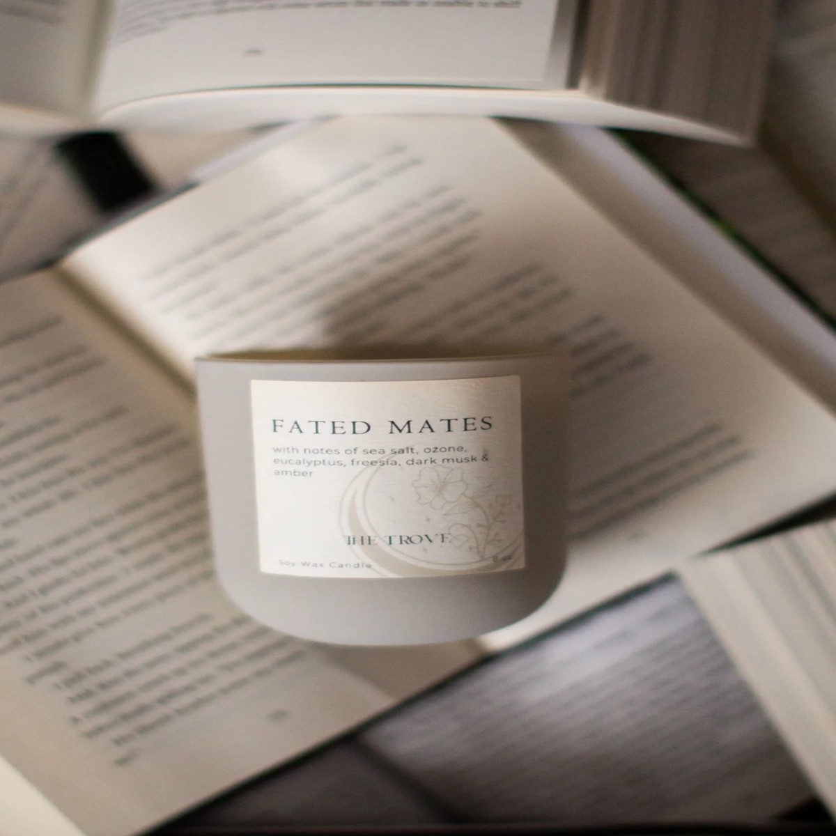 8 OZ CANDLE FATED MATES