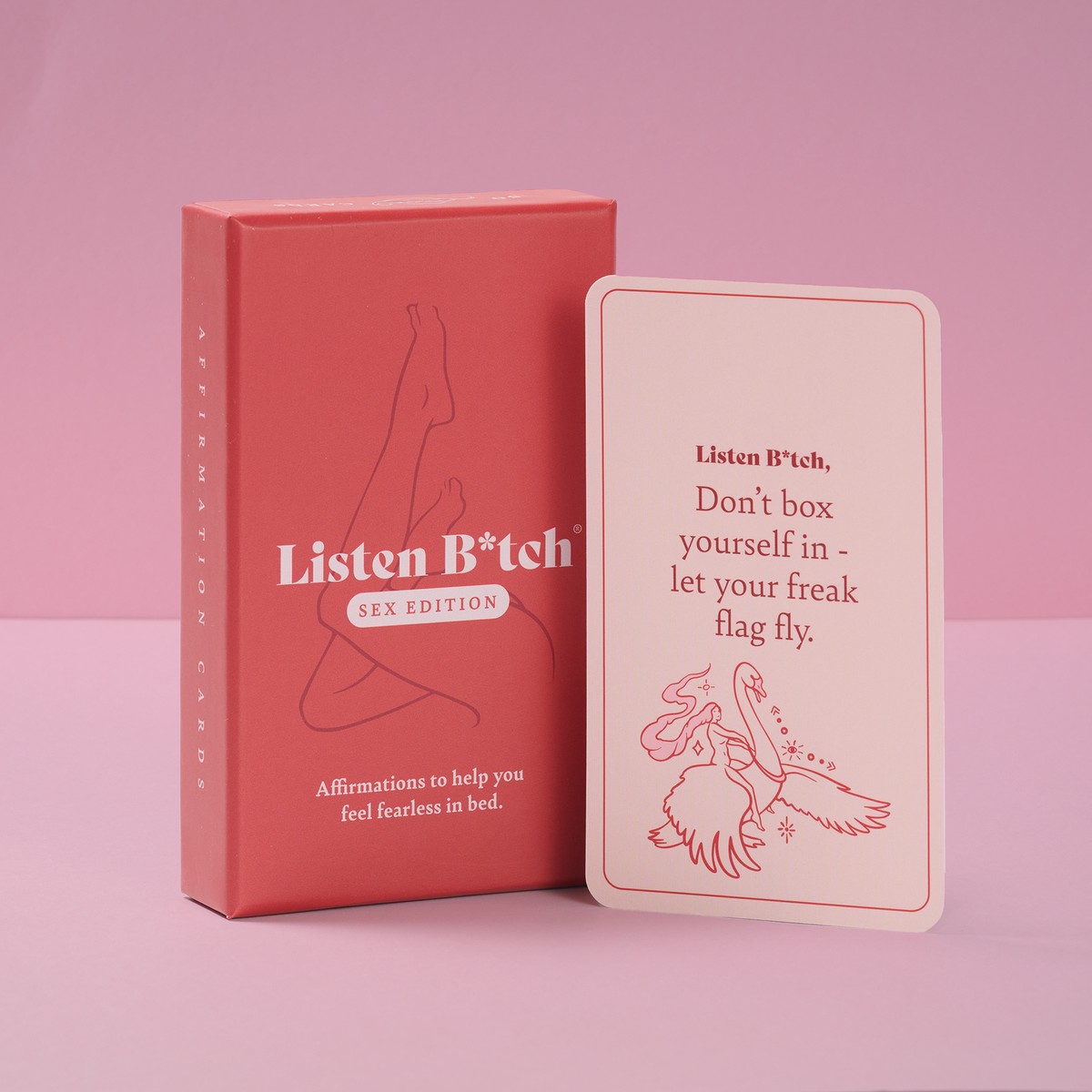 Listen Btch Affirmation Cards - Sex Edition