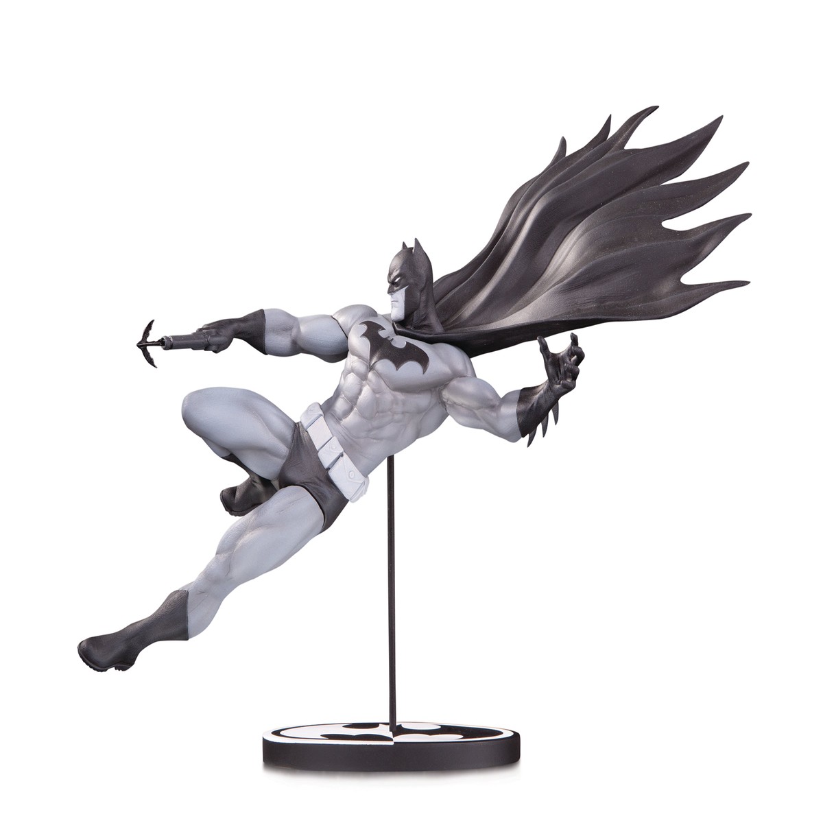 BATMAN BLACK WHITE STATUE BY DOUG MAHNKE