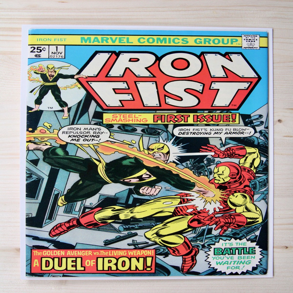 Iron Fist 1 Marvel (1975) 85 VF Chris Claremont story John Byrne art