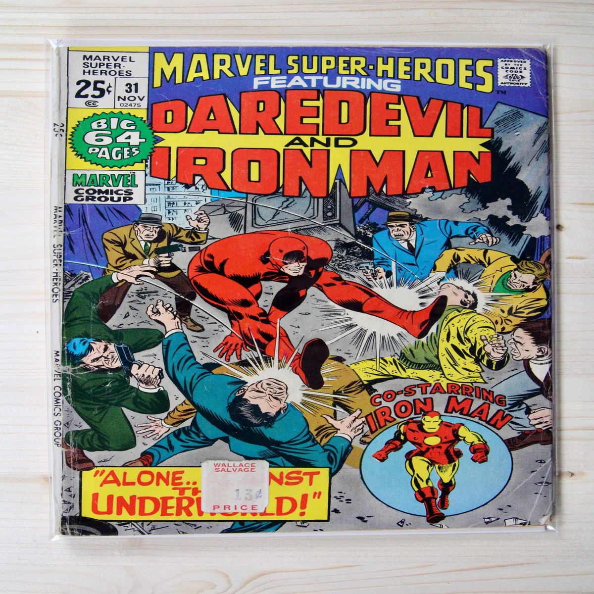 Marvel Super-Heroes 31 Marvel (1971) 50 VGFN