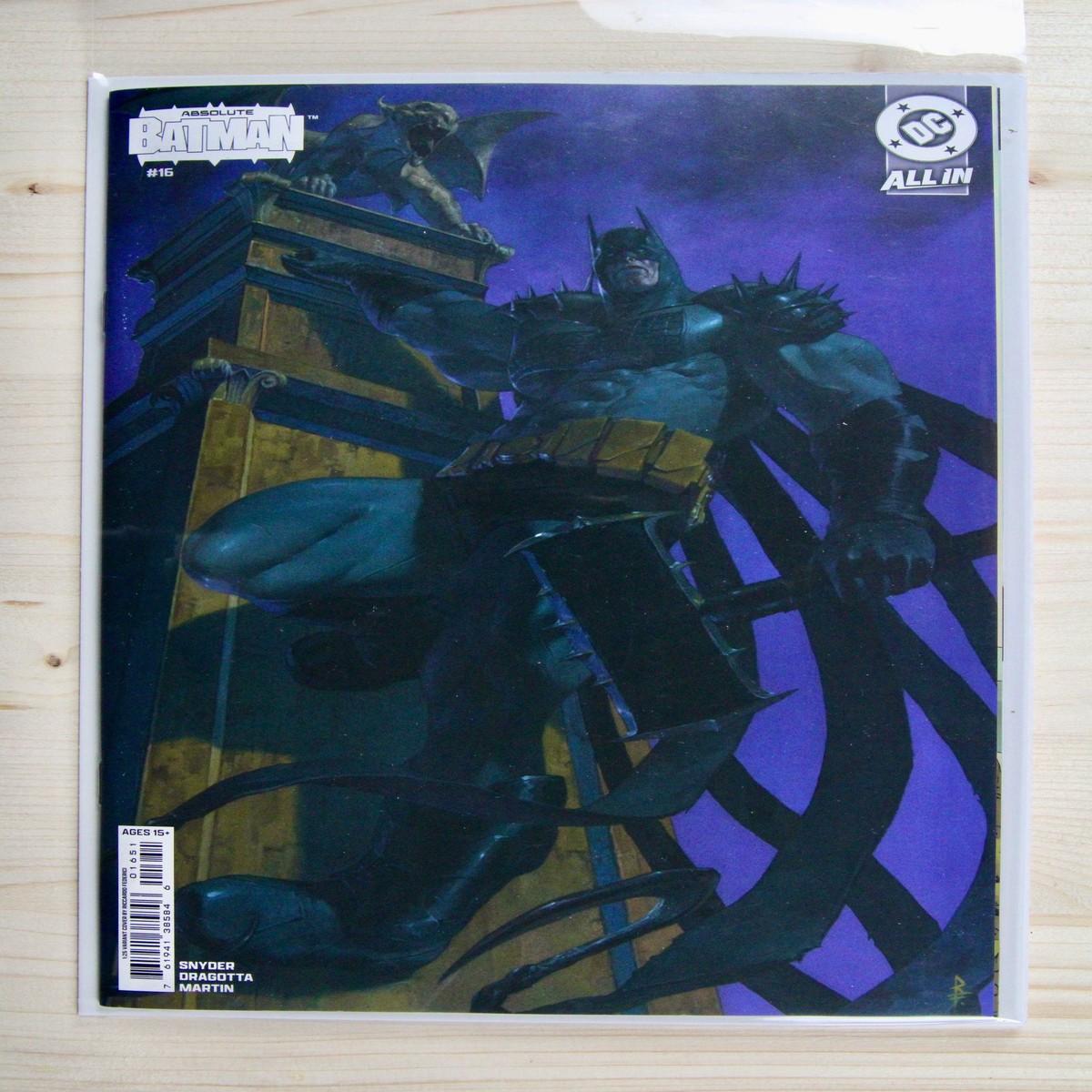 Absolute Batman 16 DC (2026) 85 VF Scott Snyder story 125 Incentive Cover