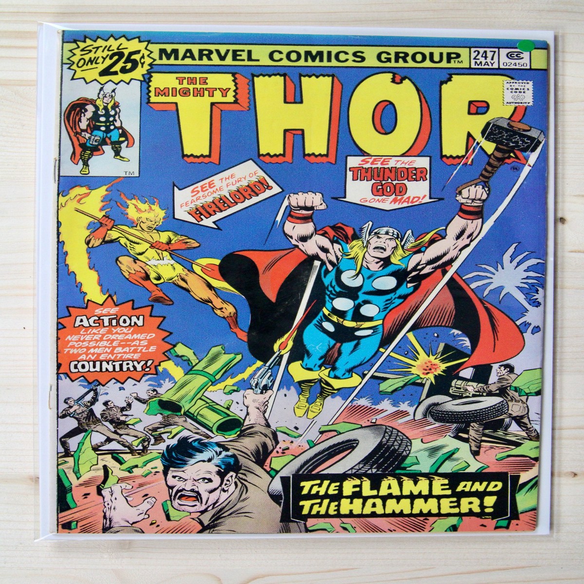 The Mighty Thor 247 Marvel (1976) 85 VF Thor If Asgard Should Perish