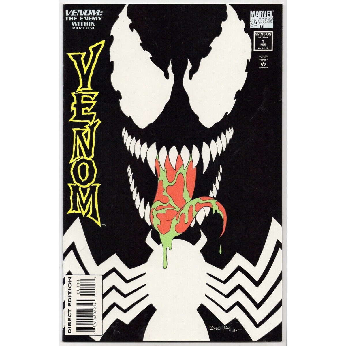 Venom the Enemy Within 1-3 Complete Set Marvel Comics (1994)