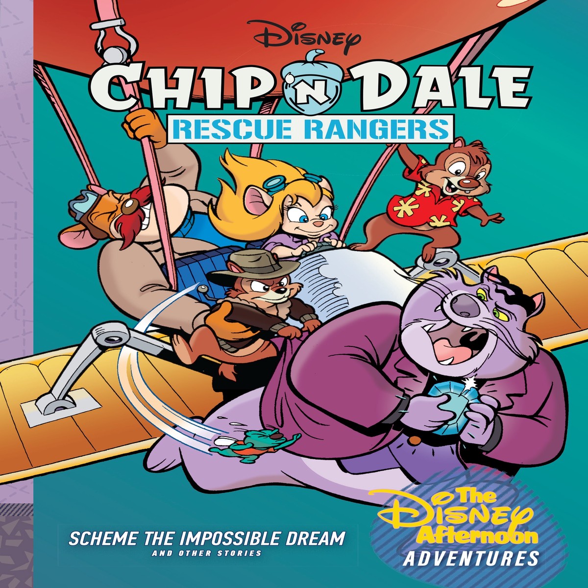 Chip n Dale Rescue Rangers Scheme the Impossible Dream Disney Afternoon Adventures Vol 7