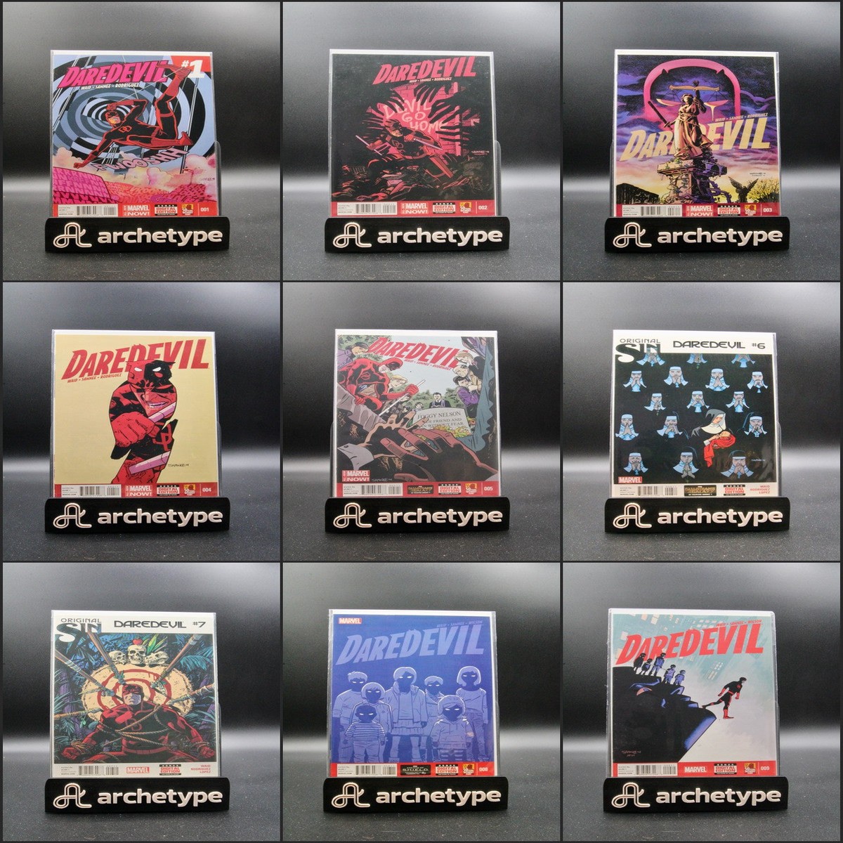 Daredevil 1-18 Marvel (2014) Full Run NM Average