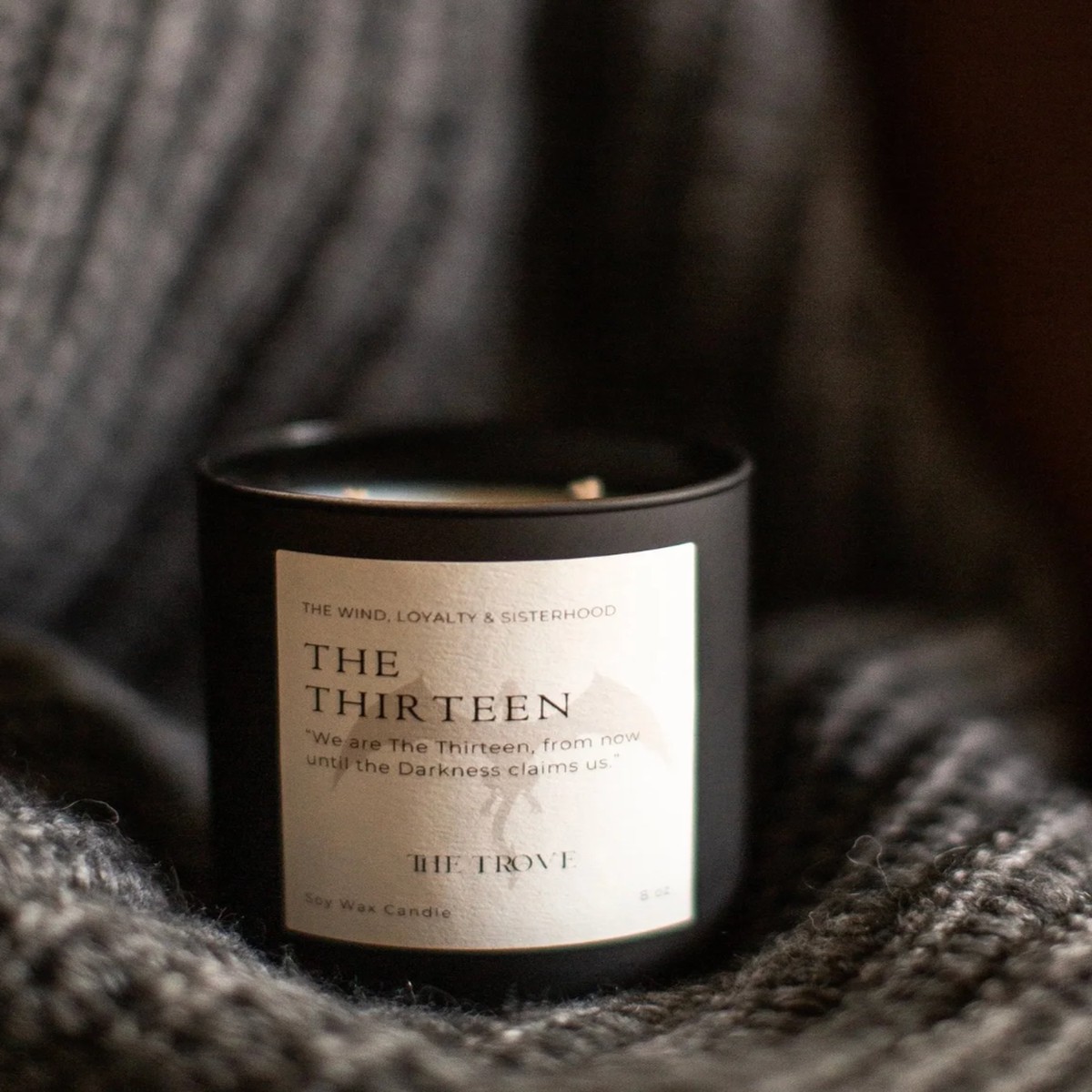 8 OZ CANDLE TOG - The Thirteen