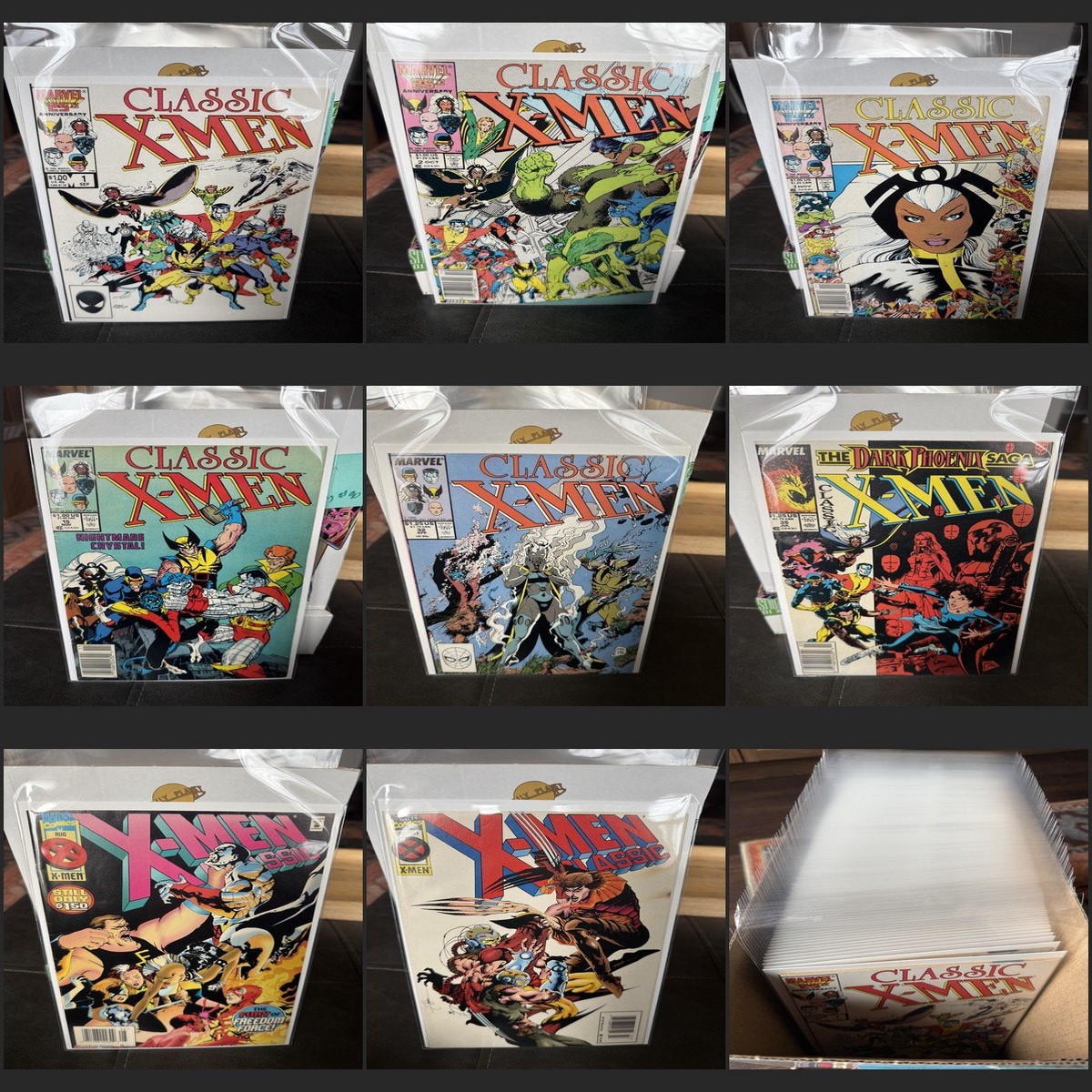Classic X-Men 1-110 Marvel (1986) VFNM Avg Full Run Lot
