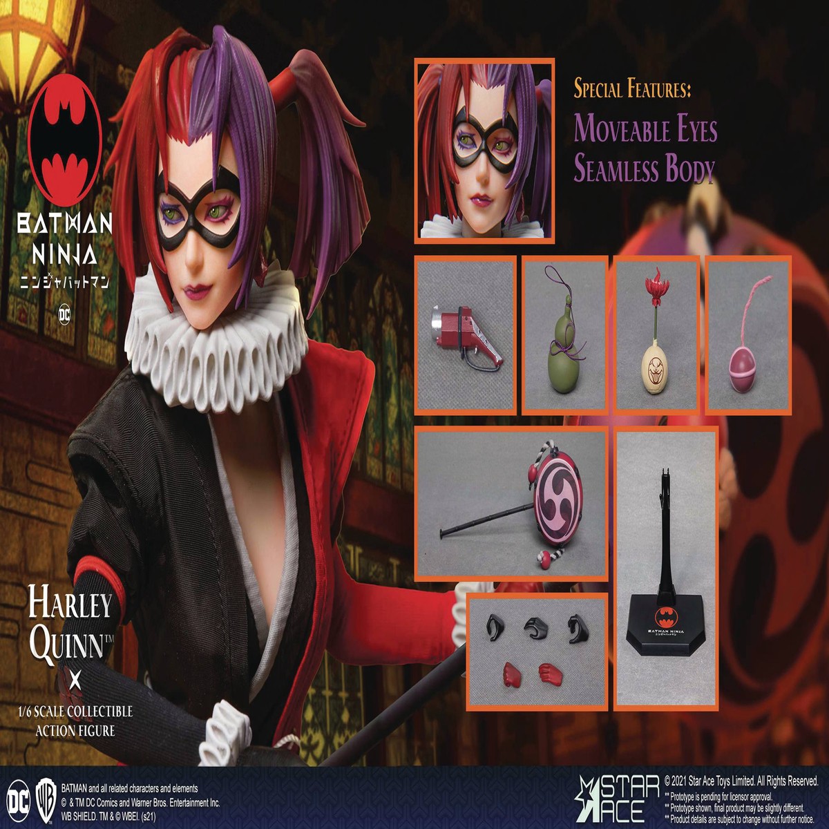 BATMAN NINJA HARLEY QUINN 16 COLL AF