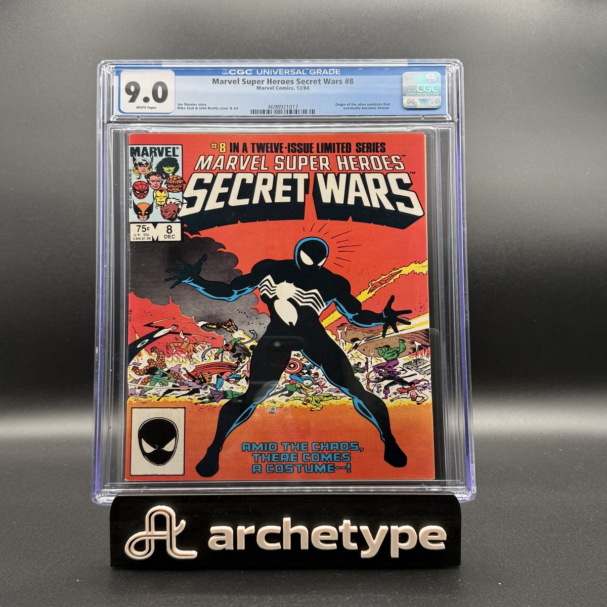 Marvel Super Heroes Secret Wars 8 Marvel (1984) CGC 90 VFNM