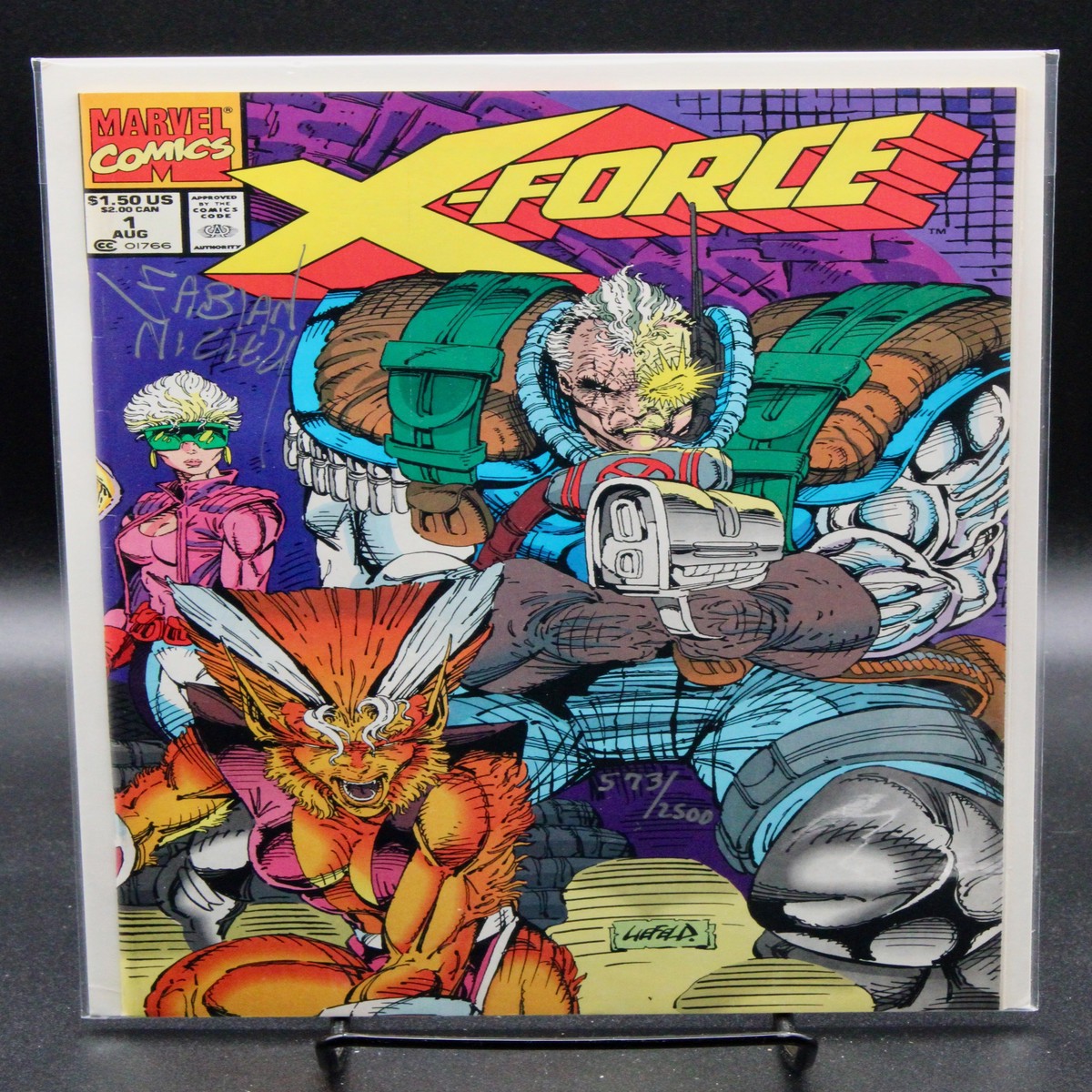 X-Force 1 Marvel (1991) Signed Fabian 1500