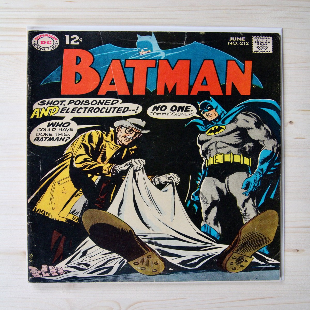 Batman 212 DC (1969) 45 VG