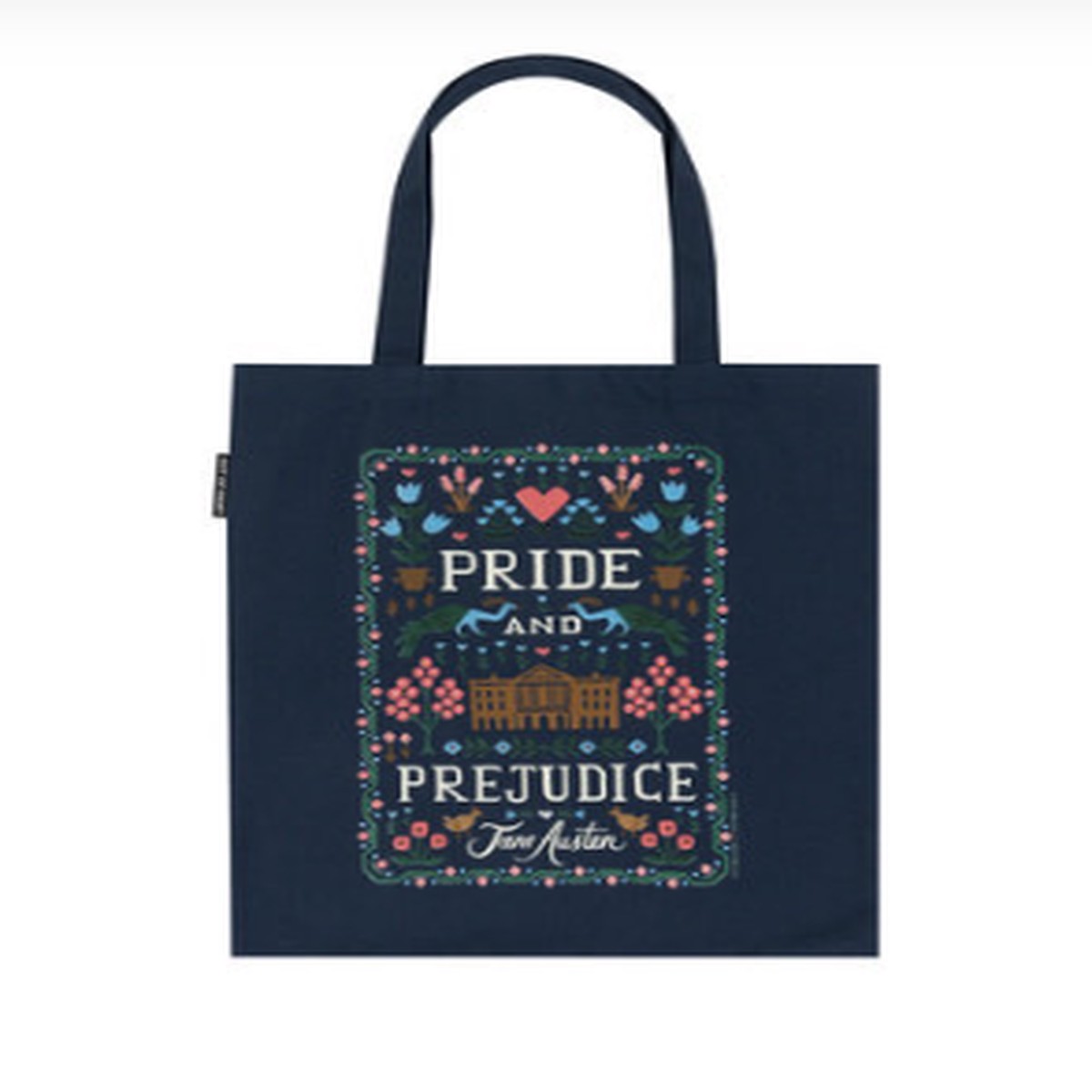Puffin in Bloom Pride and Prejudice Tote Bag
