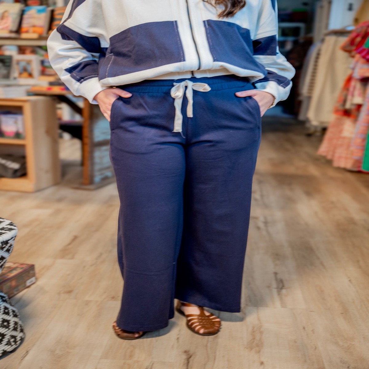 The Yarn-Dye Ribbed Sweatpants