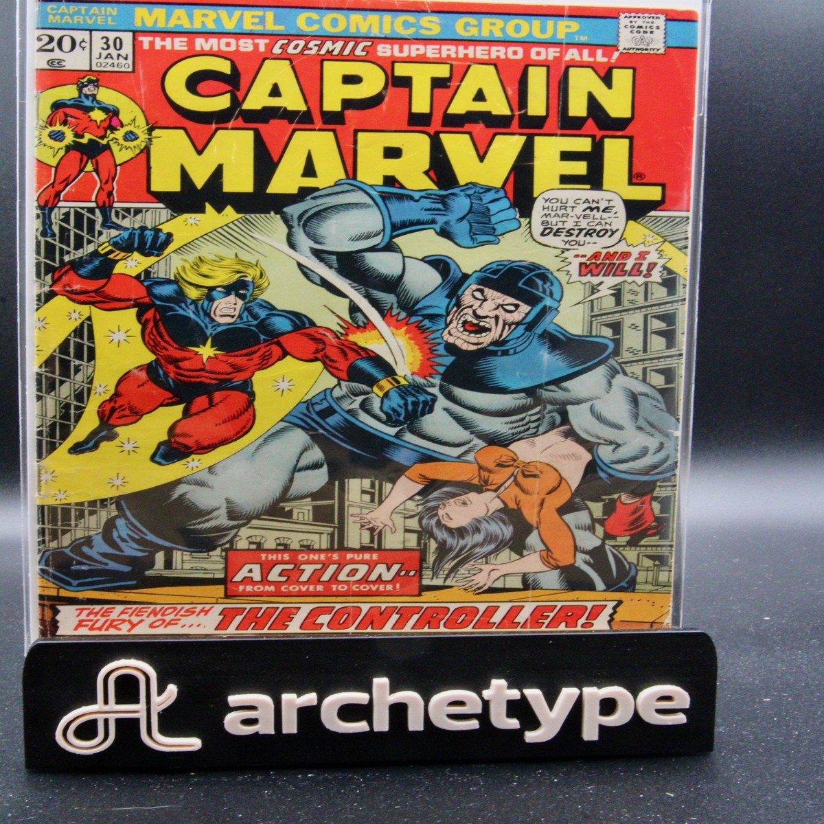 Captain Marvel 30 Marvel (1974) 5
