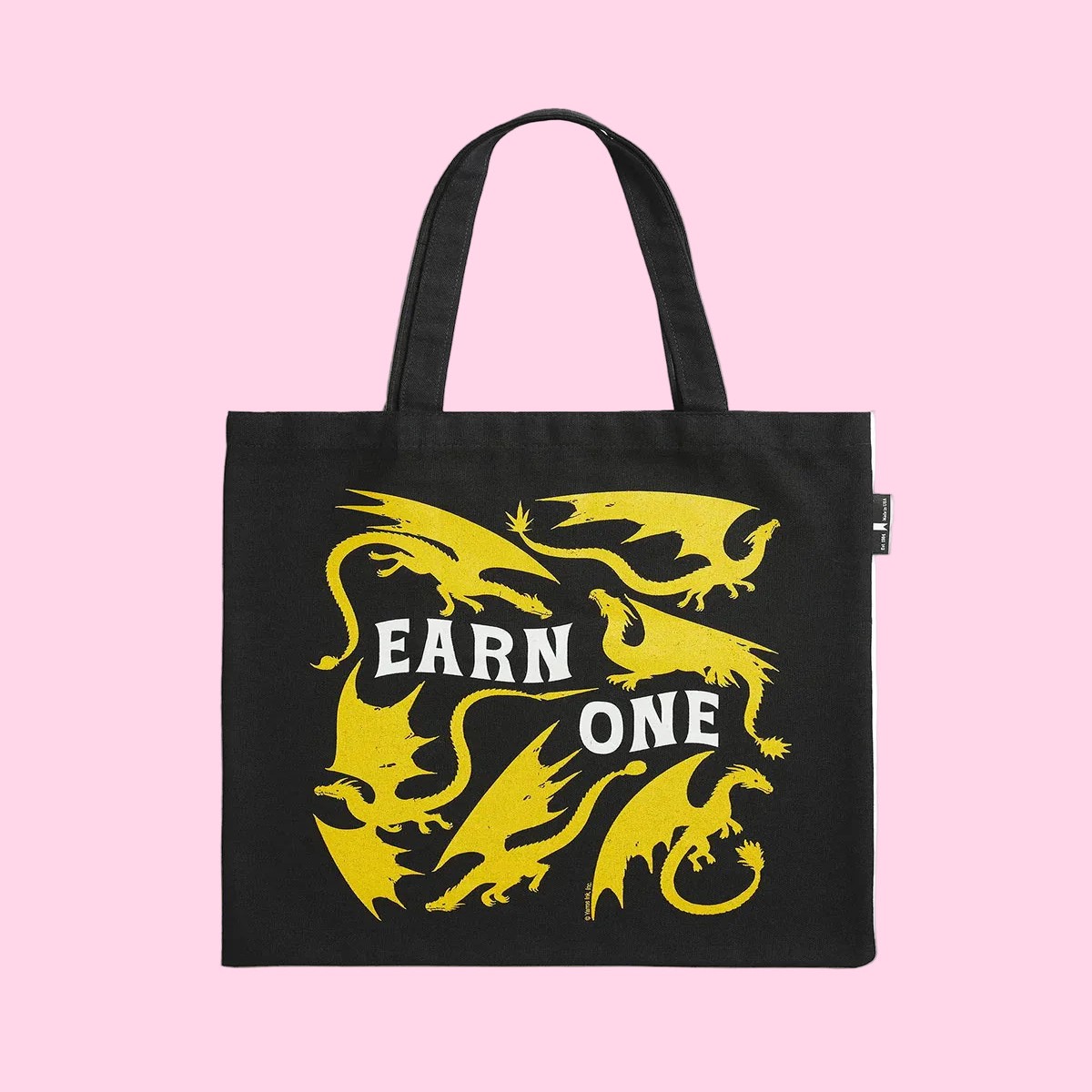 Fourth Wing Want a Dragon tote bag