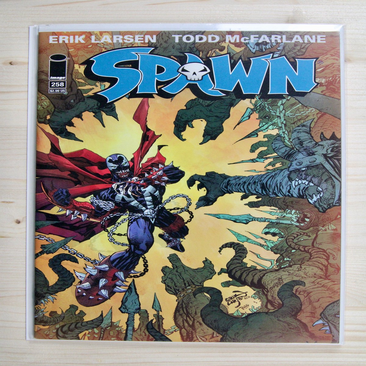 Spawn 258 Image (2015) 94 NM Erik Larsen art Todd McFarlane story