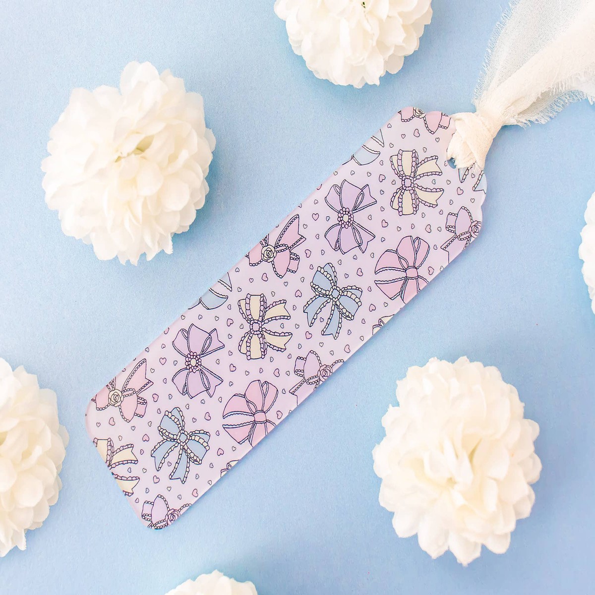 Bows Acrylic Bookmark