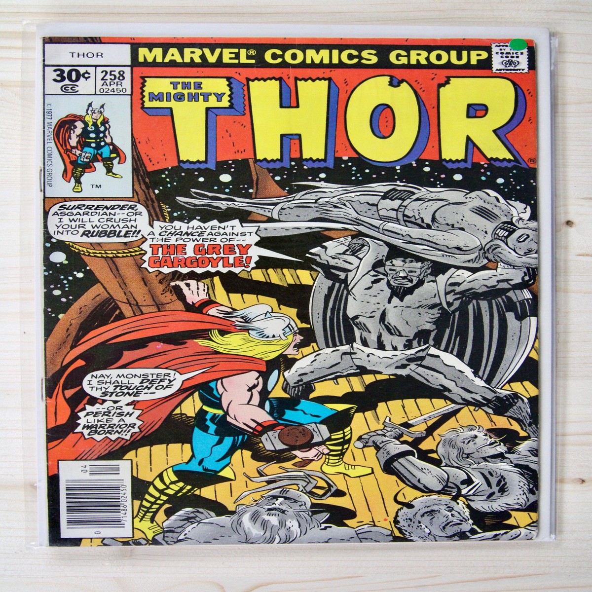The Mighty Thor 258 Marvel (1977) 80 VF Thor The Quest for Odin