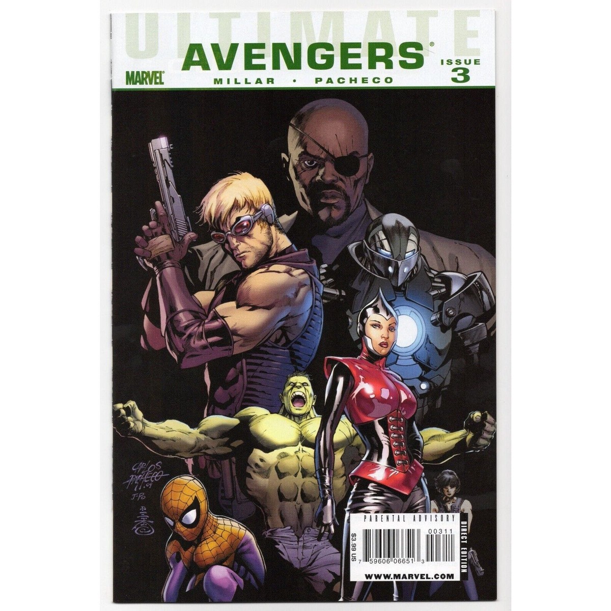 Ultimate Avengers 3 (2009) Marvel Comics - 1st app Monica Chang Swarm