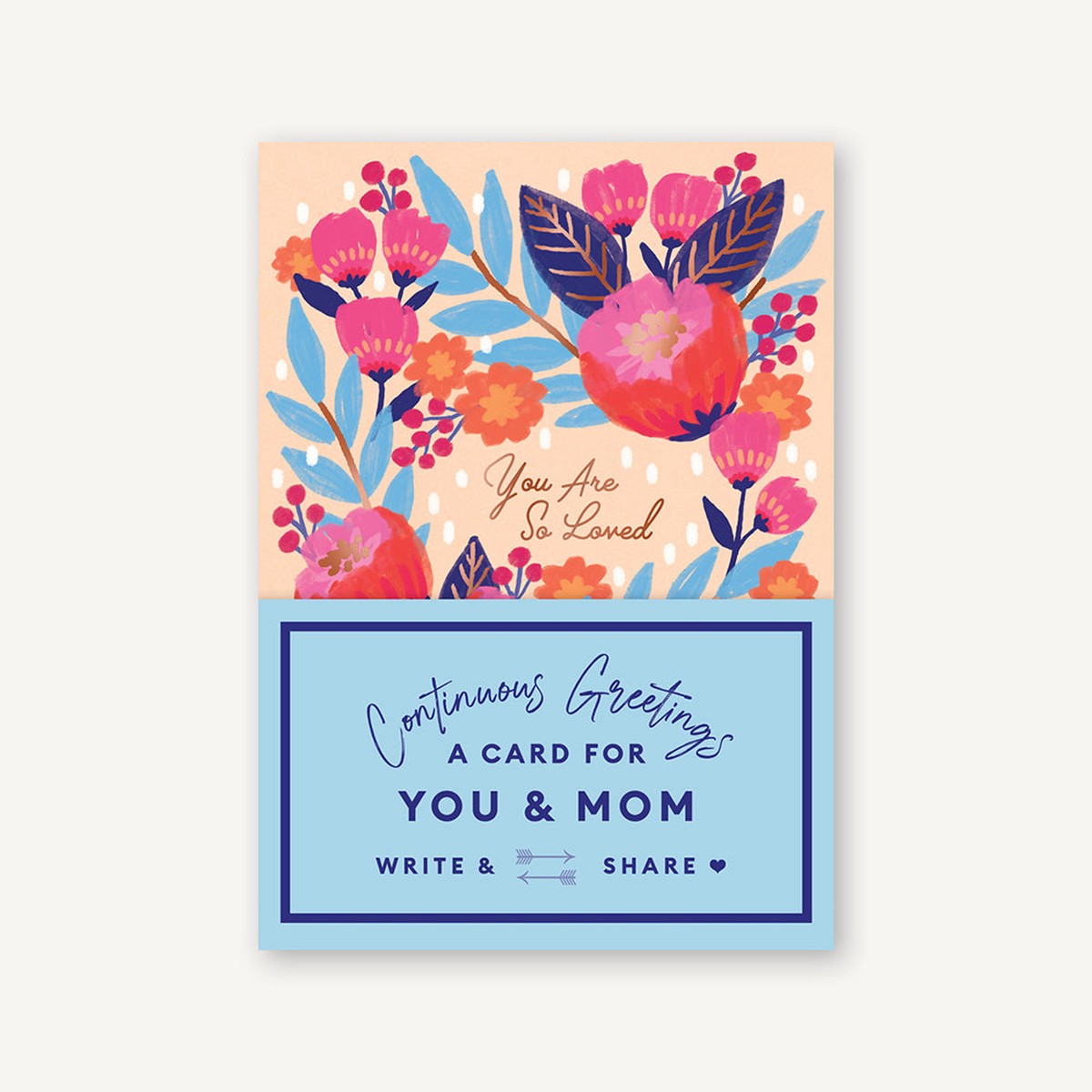 Continuous Greetings A Card for You and Mom