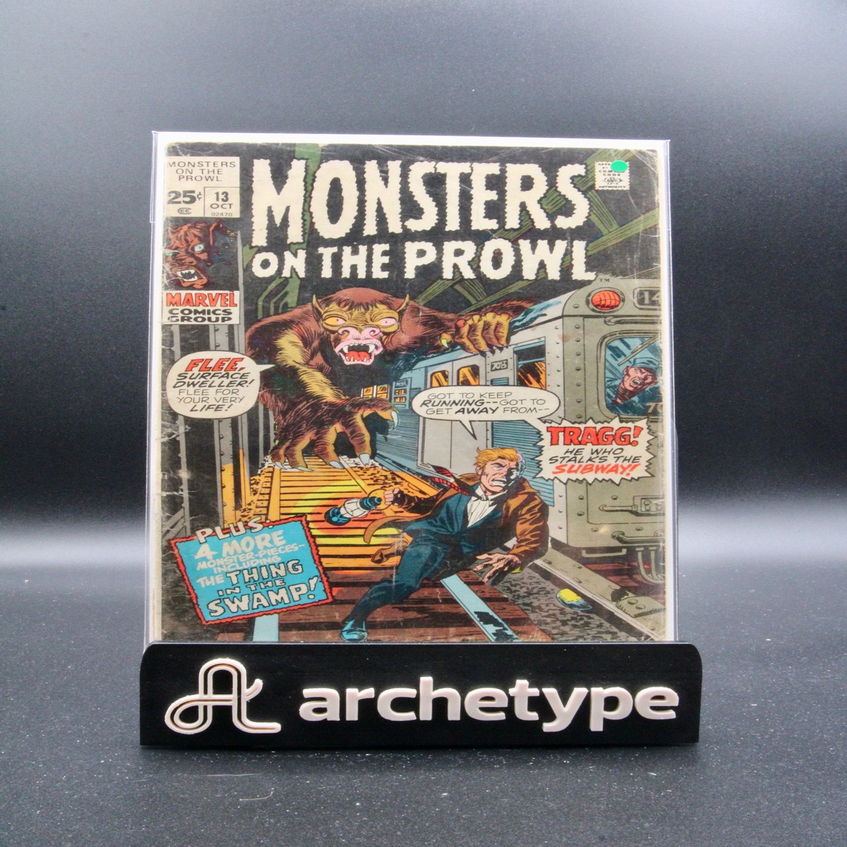Monsters on the Prowl 18 Marvel (1972) Jack Kirby art Stan Lee story
