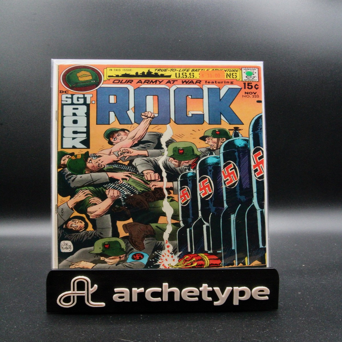 Our Army at War featuring Sgt Rock 225 DC (1970)