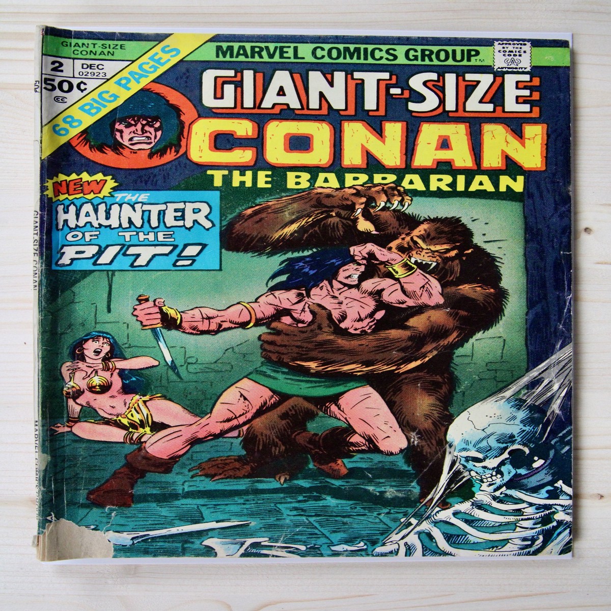 Conan the Barbarian Annual 2 Marvel (1970) 40 VG