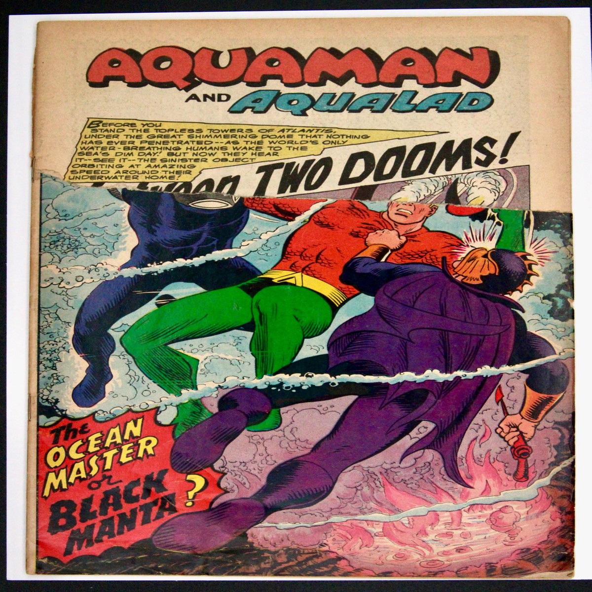 Aquaman 35 DC Comics (1967) Fair 1st Black Manta