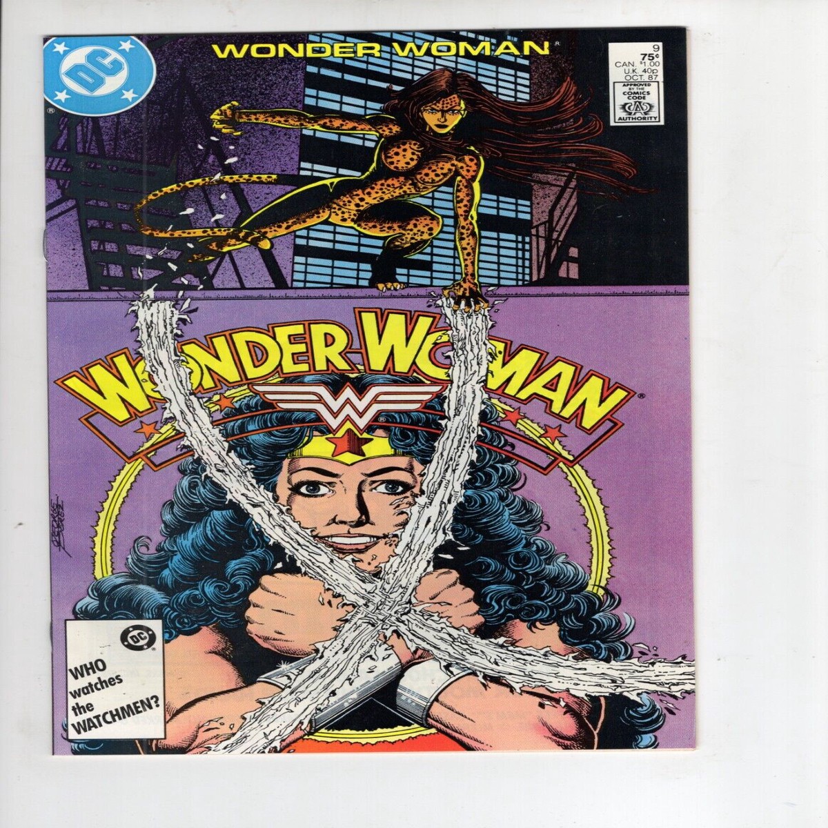 Wonder Woman 9 DC Comics (1987)