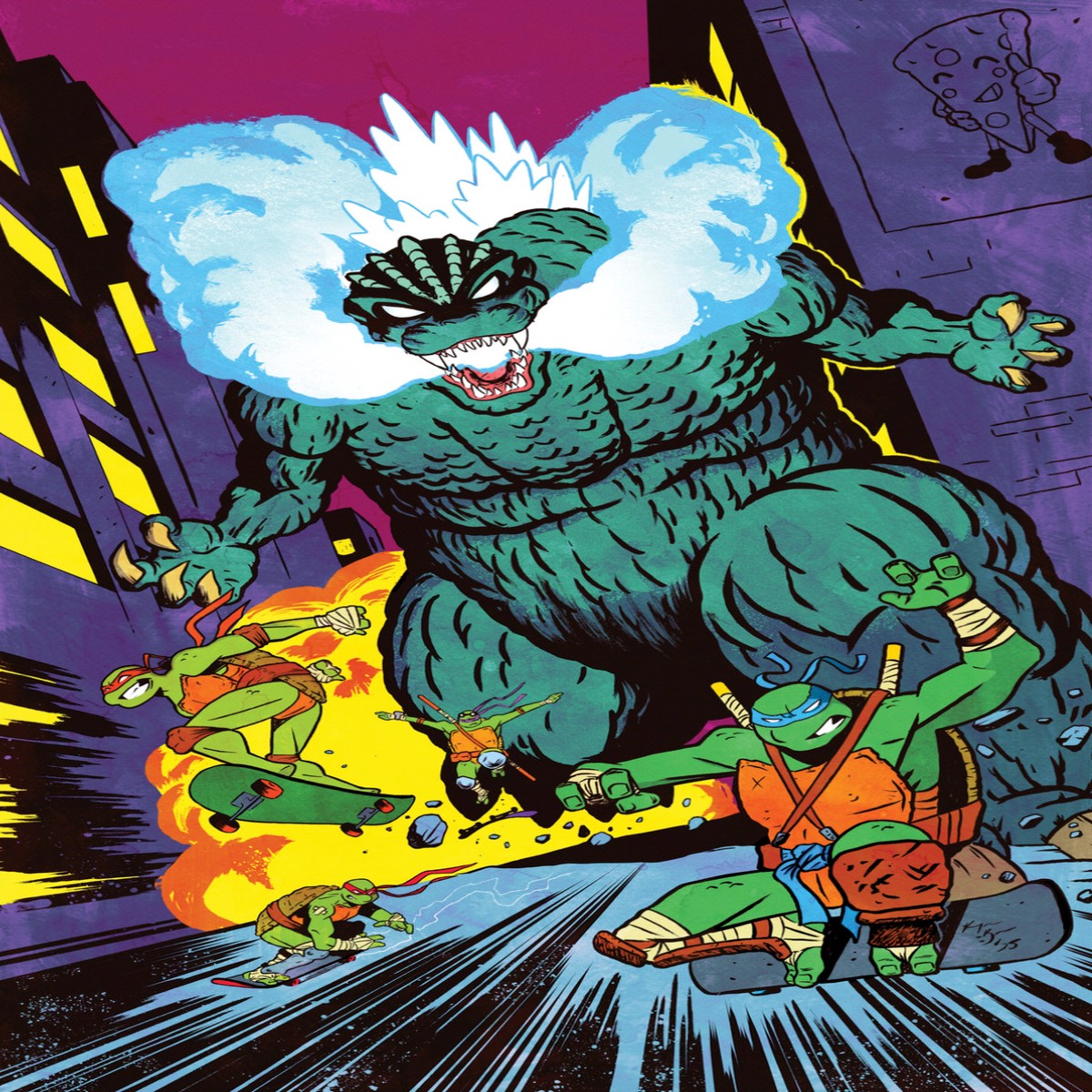 Teenage Mutant Ninja Turtles x Godzilla 3 - IDW Exclusive