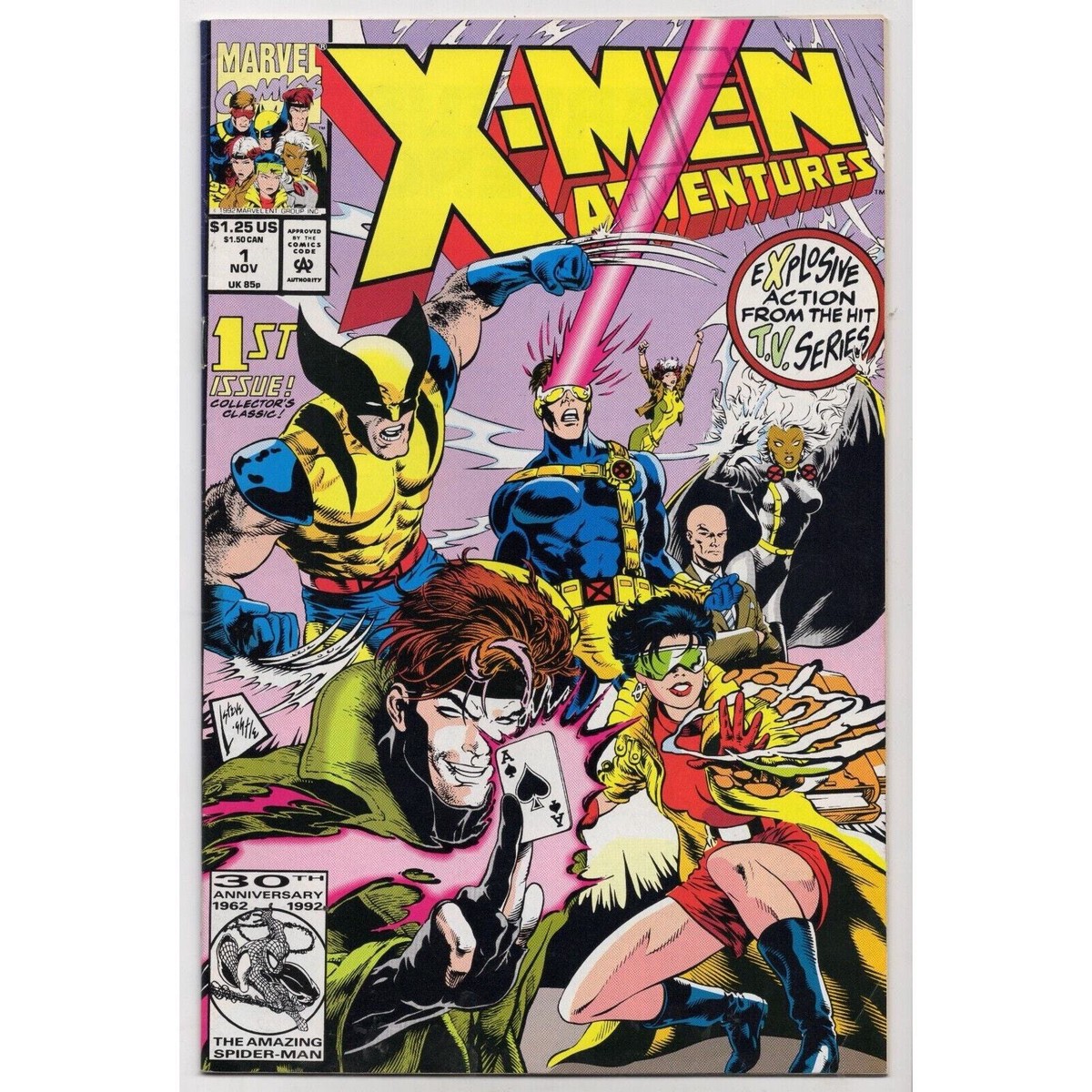 X-Men Adventures 1 Marvel Comics (1992) (b)