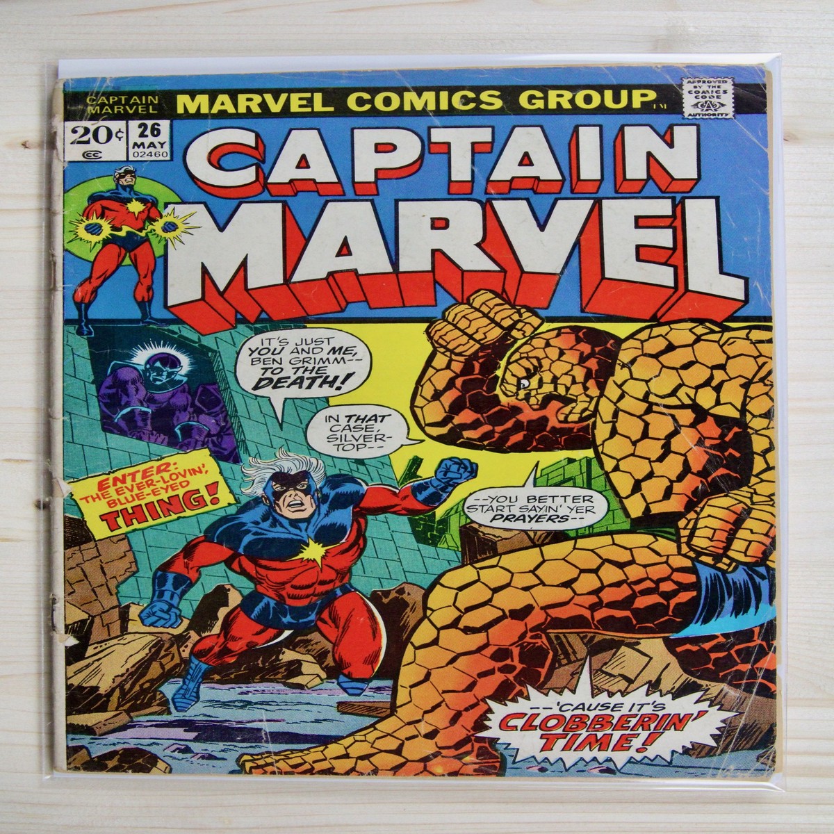 Captain Marvel 26 Marvel (1973) 45 VG Thanos War