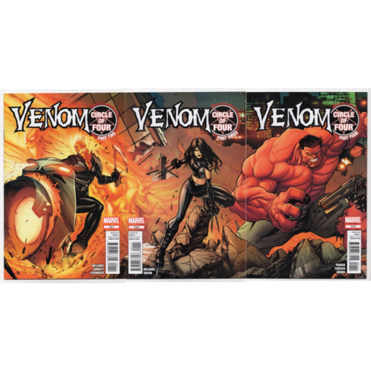 Venom Circle Of Four 131 132 133 Marvel Comics (2012) Connecting