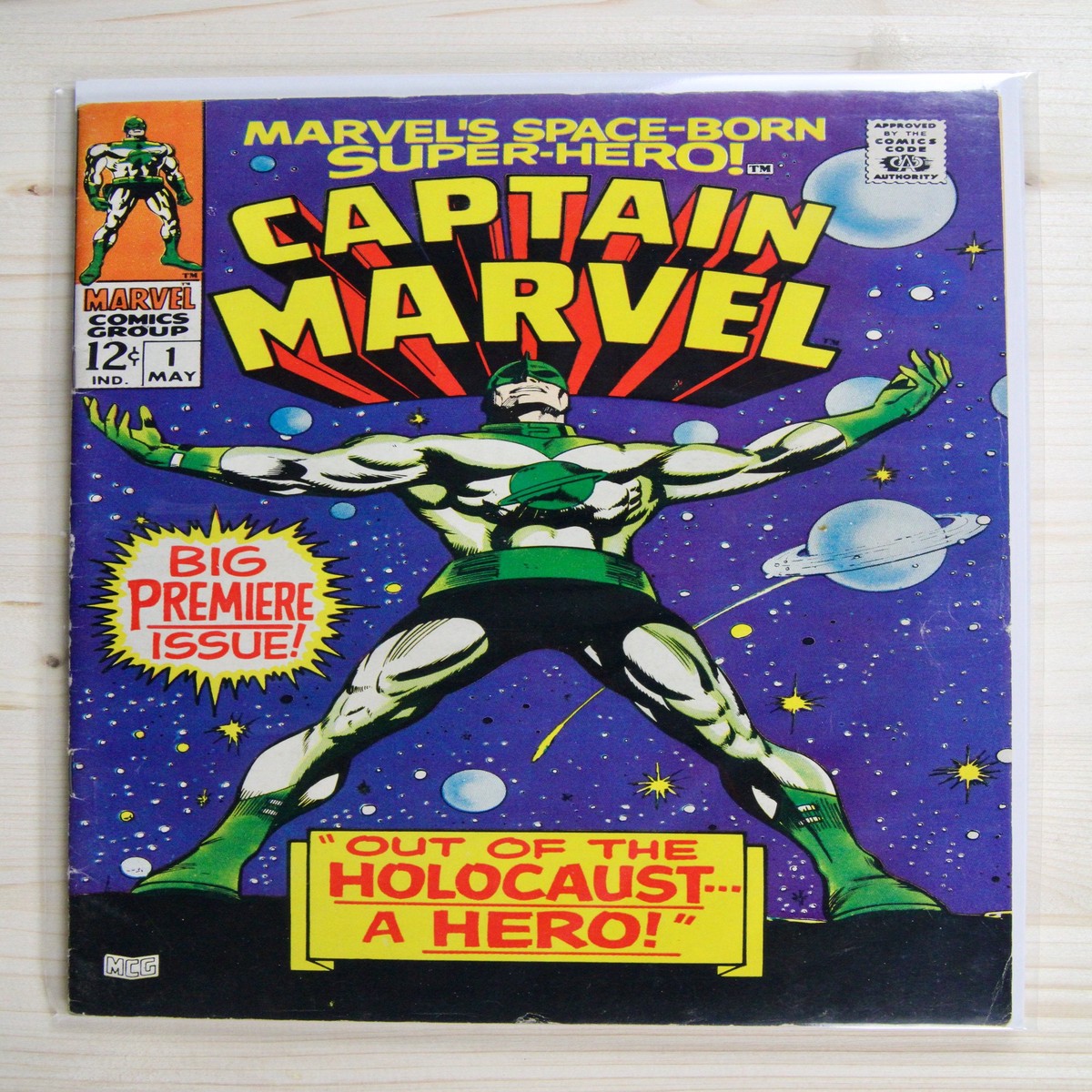 Captain Marvel 1 Marvel (1968) 70 FNVF Stan Lee