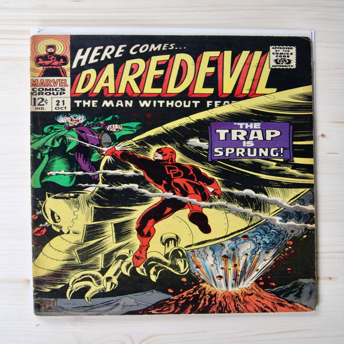 Daredevil 21 Marvel (1966) 45 VG Stan Lee story