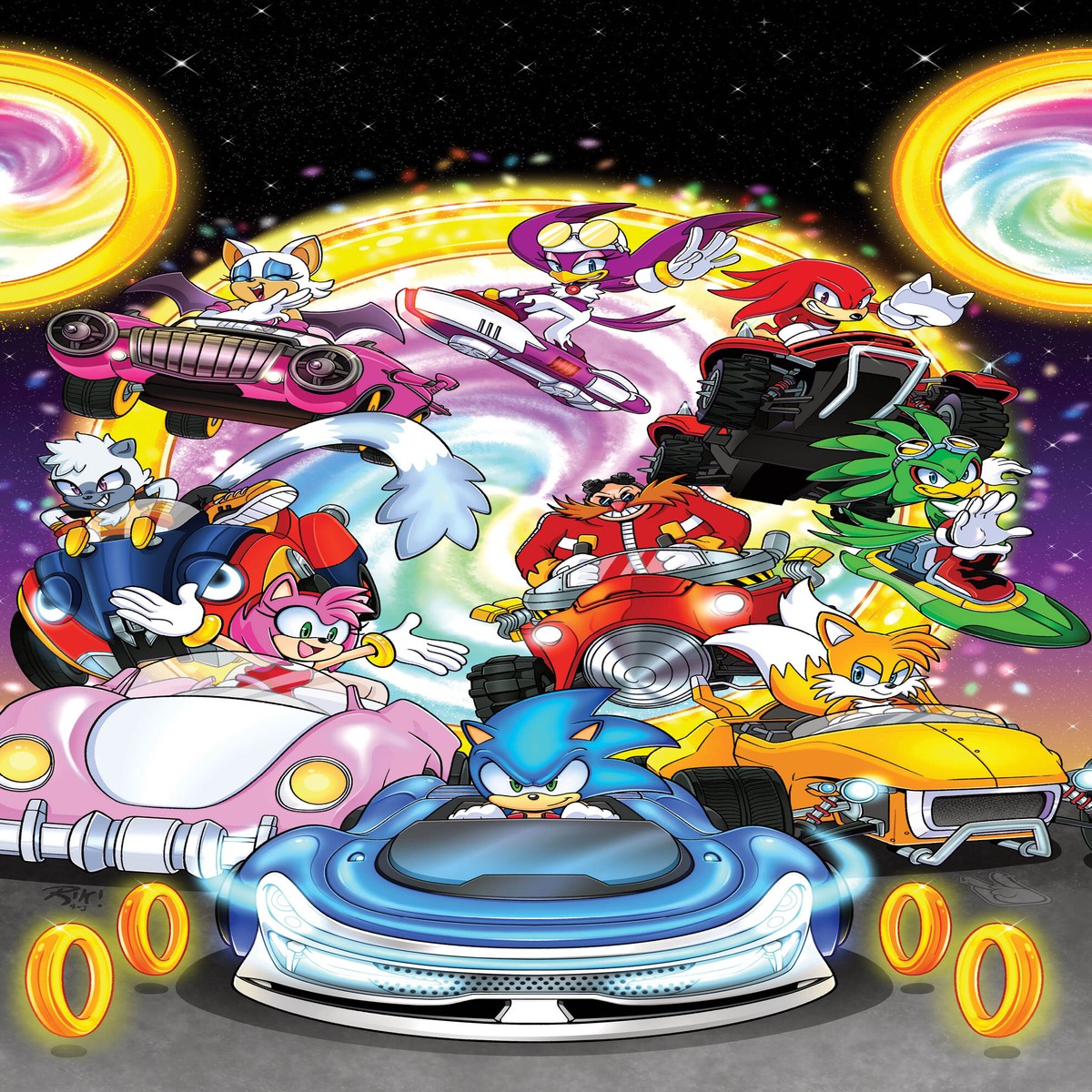 Sonic the Hedgehog Sonic Racing CrossWorlds - IDW Exclusive