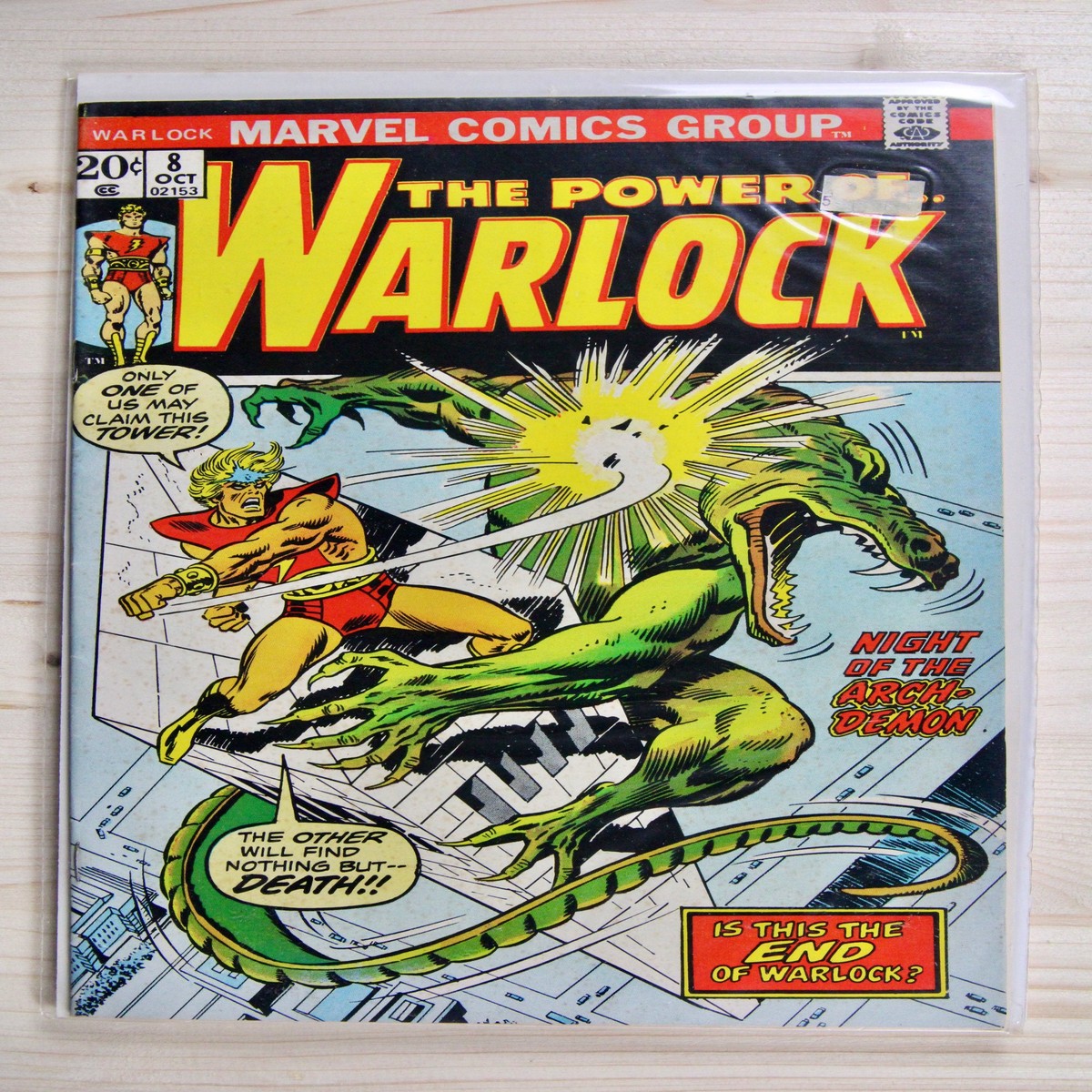 Warlock 8 Marvel (1973) 80 VF