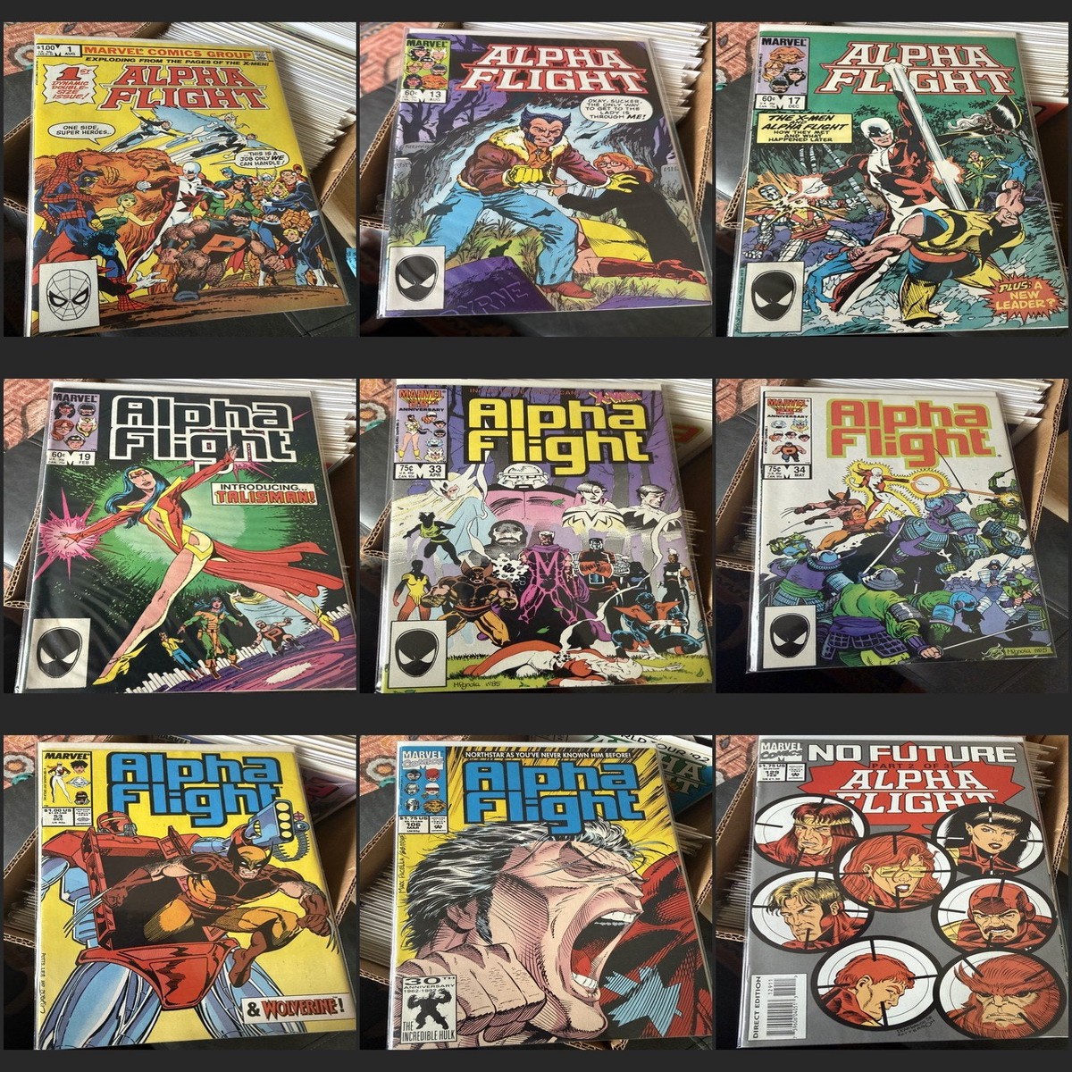 Alpha Flight 1-129 Marvel (1983) Mega Lot of 73 Unique Issues