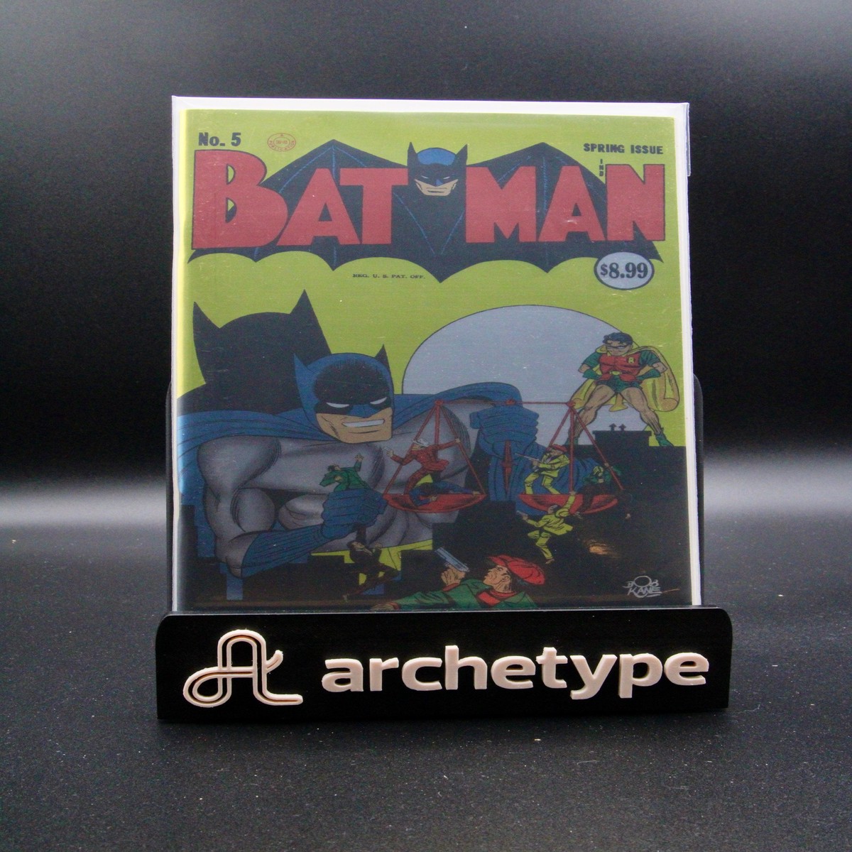 Batman 5 DC (1941) 94 NM Foil Facsimile