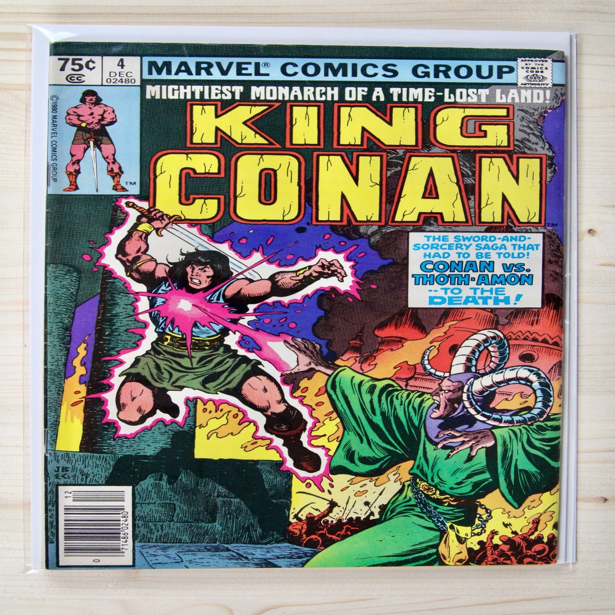 King Conan 4 Marvel (1980) 75 VF-