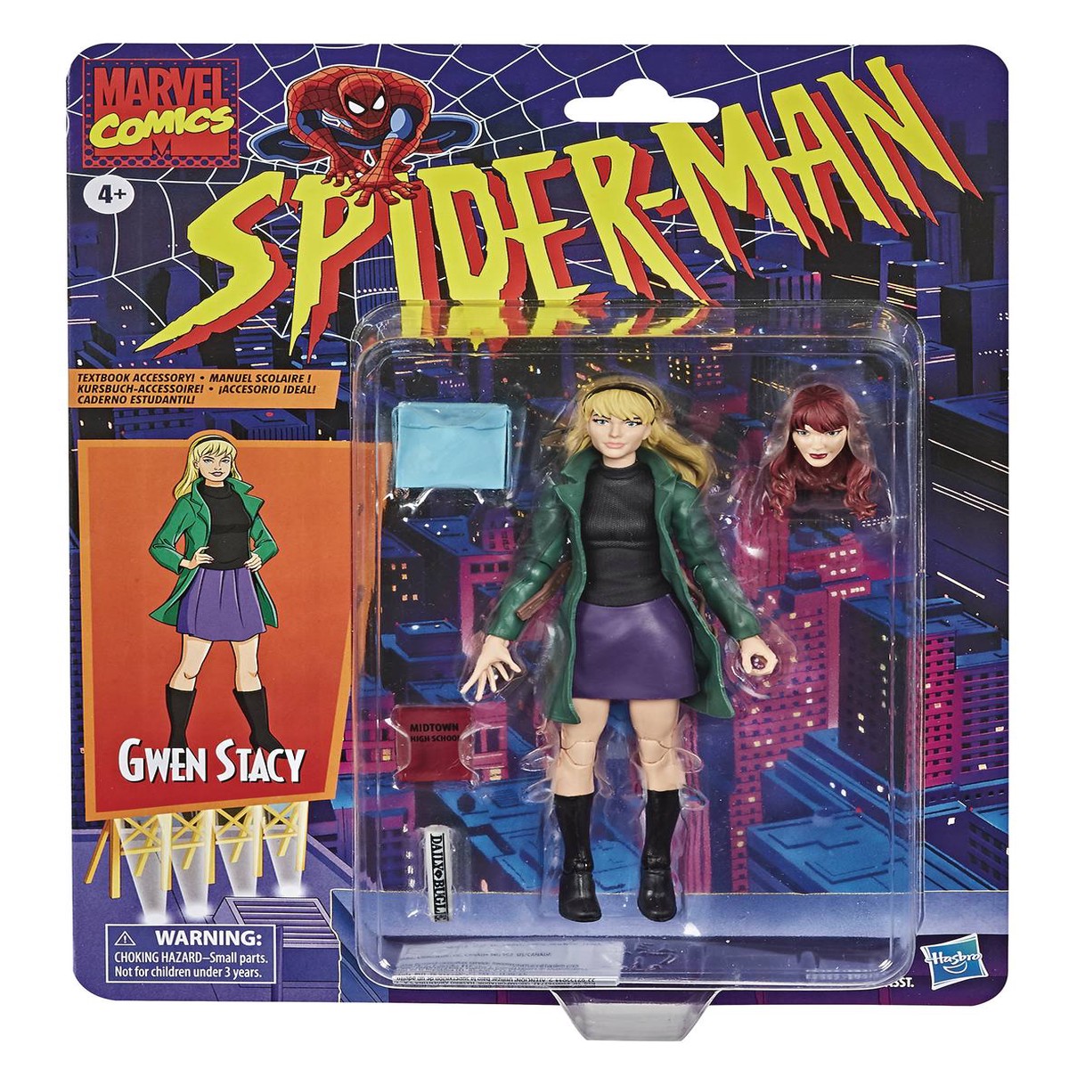 SPIDER-MAN VINTAGE GWEN STACY 6IN AF